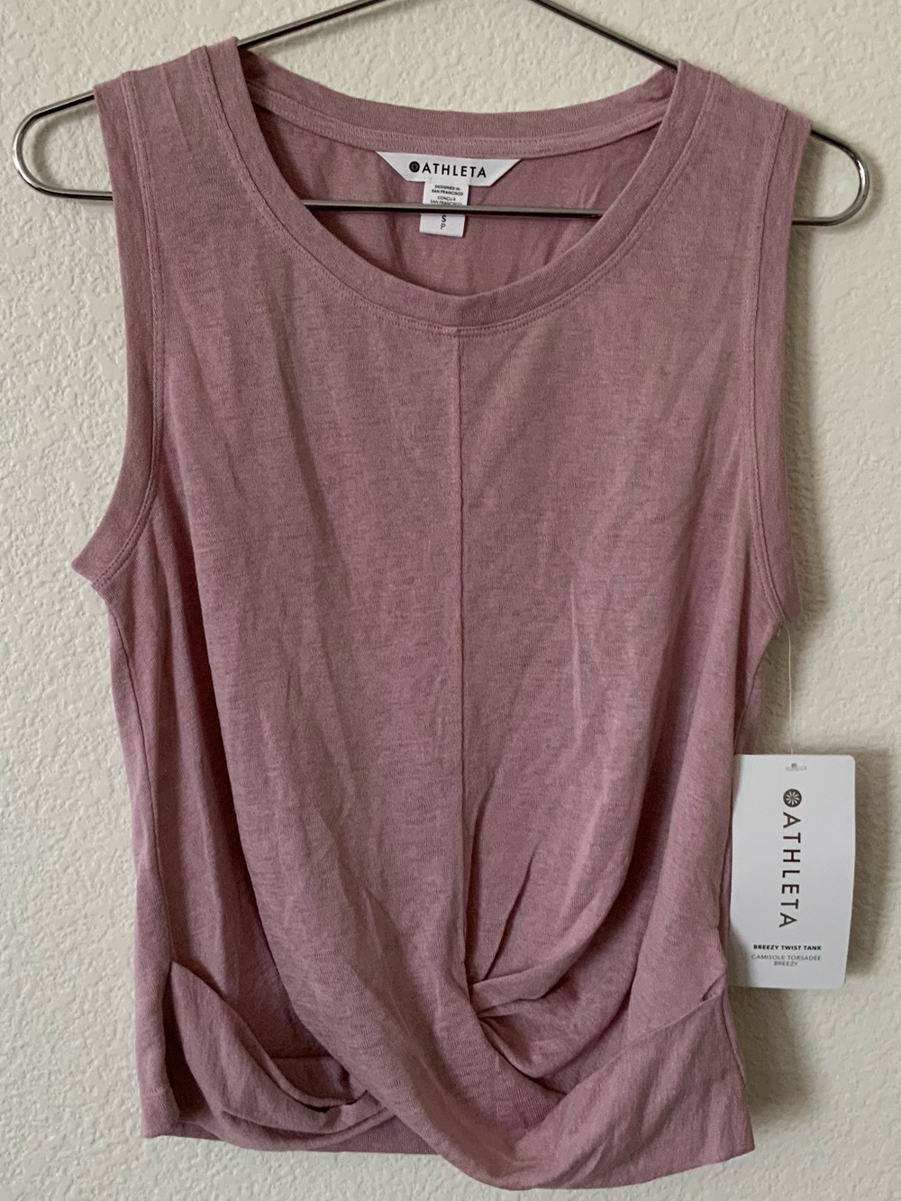 Athleta Women’s Sleeveless Breezy Twist Tank Top S